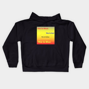 colors gradient Kids Hoodie